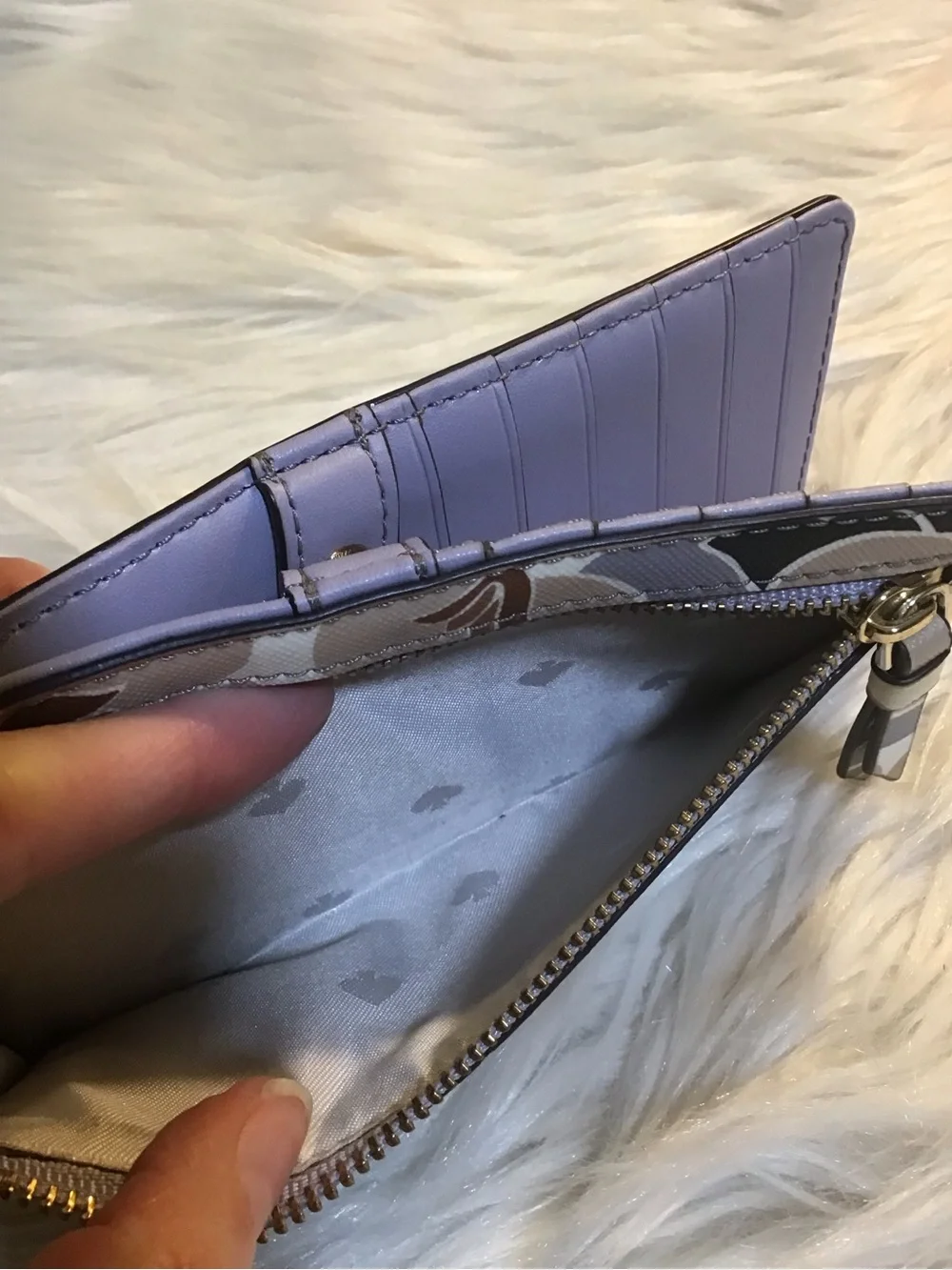 Kate spade floral pattern wallet